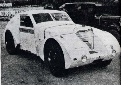 Rosalie Spido 2-vista frontal- La era de los Citroën Rosalie cazadores de récords - Semanal Clásico - Revista online de coches clásicos, de colección y sport